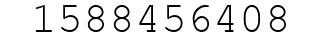 Number 1588456408.
