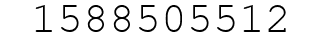 Number 1588505512.