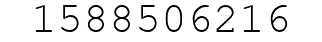 Number 1588506216.