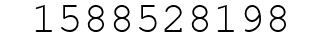 Number 1588528198.