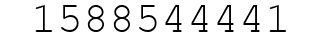 Number 1588544441.