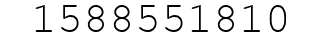 Number 1588551810.
