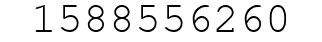 Number 1588556260.