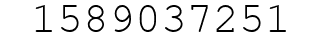 Number 1589037251.