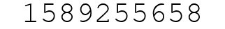 Number 1589255658.