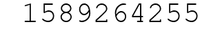 Number 1589264255.