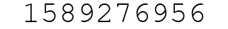 Number 1589276956.