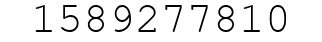 Number 1589277810.