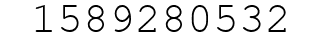 Number 1589280532.