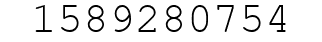 Number 1589280754.