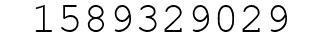 Number 1589329029.