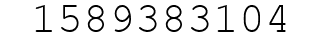 Number 1589383104.