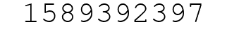 Number 1589392397.