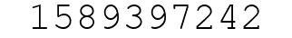 Number 1589397242.