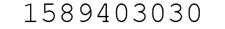 Number 1589403030.