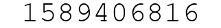 Number 1589406816.