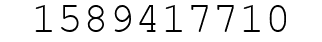 Number 1589417710.