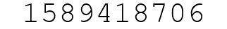 Number 1589418706.