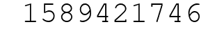 Number 1589421746.