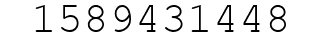 Number 1589431448.