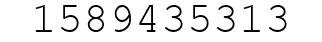 Number 1589435313.
