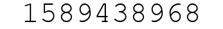 Number 1589438968.