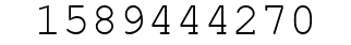 Number 1589444270.