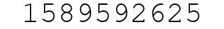 Number 1589592625.