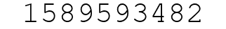 Number 1589593482.