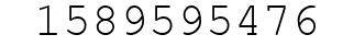 Number 1589595476.