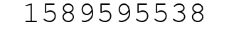 Number 1589595538.