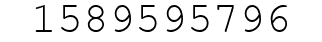 Number 1589595796.