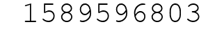 Number 1589596803.