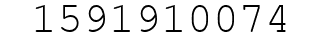 Number 1591910074.