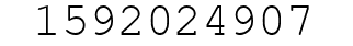 Number 1592024907.
