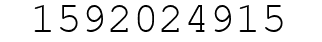 Number 1592024915.