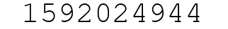 Number 1592024944.