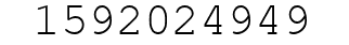 Number 1592024949.