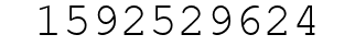Number 1592529624.
