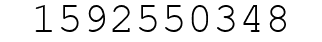 Number 1592550348.