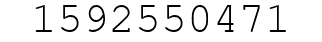 Number 1592550471.