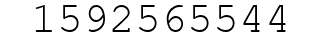 Number 1592565544.