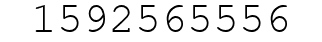 Number 1592565556.