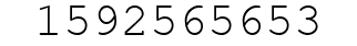 Number 1592565653.