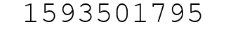 Number 1593501795.