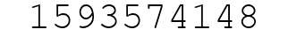Number 1593574148.