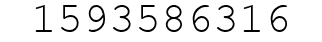 Number 1593586316.