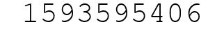 Number 1593595406.