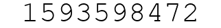 Number 1593598472.