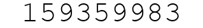 Number 159359983.